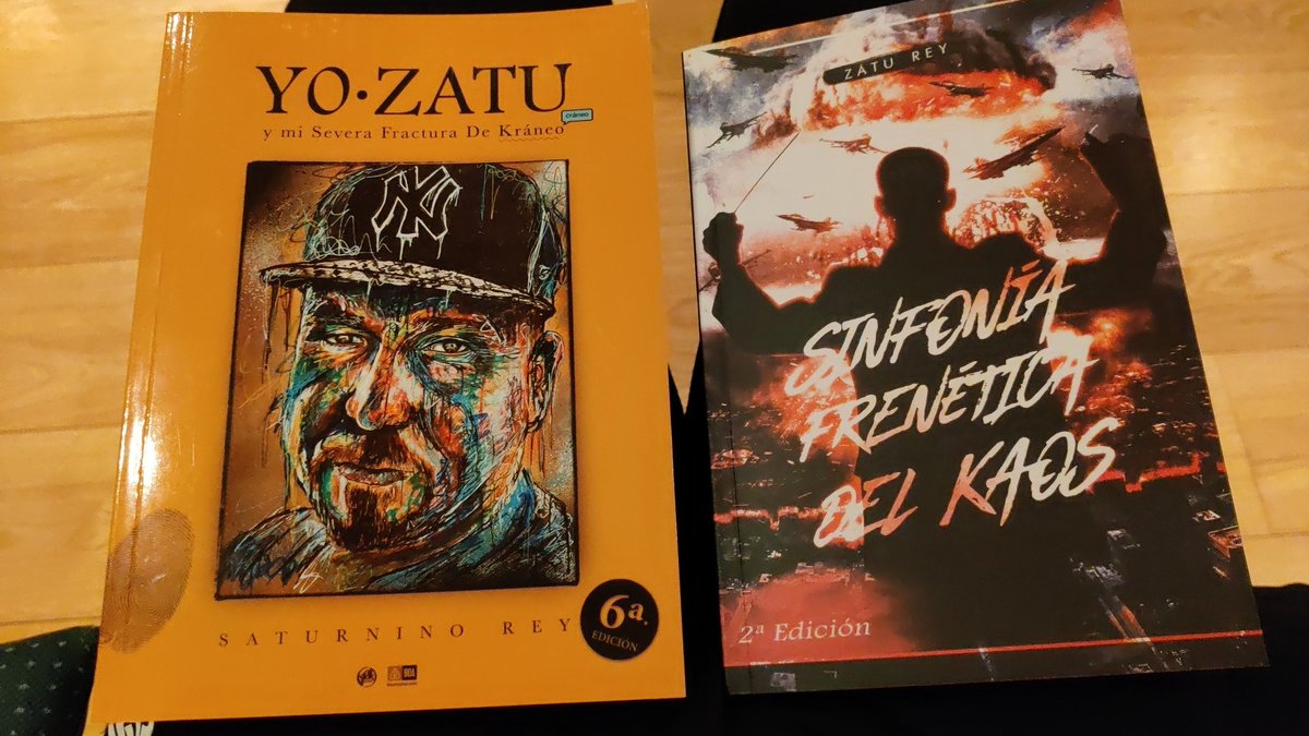 ppalgarin's tweet photo. Regalito de cumpleaños, me embarco en las aventuras que nos da la fractura  frenética del gran @yozatu https://t.co/gt7lXnP7wR
