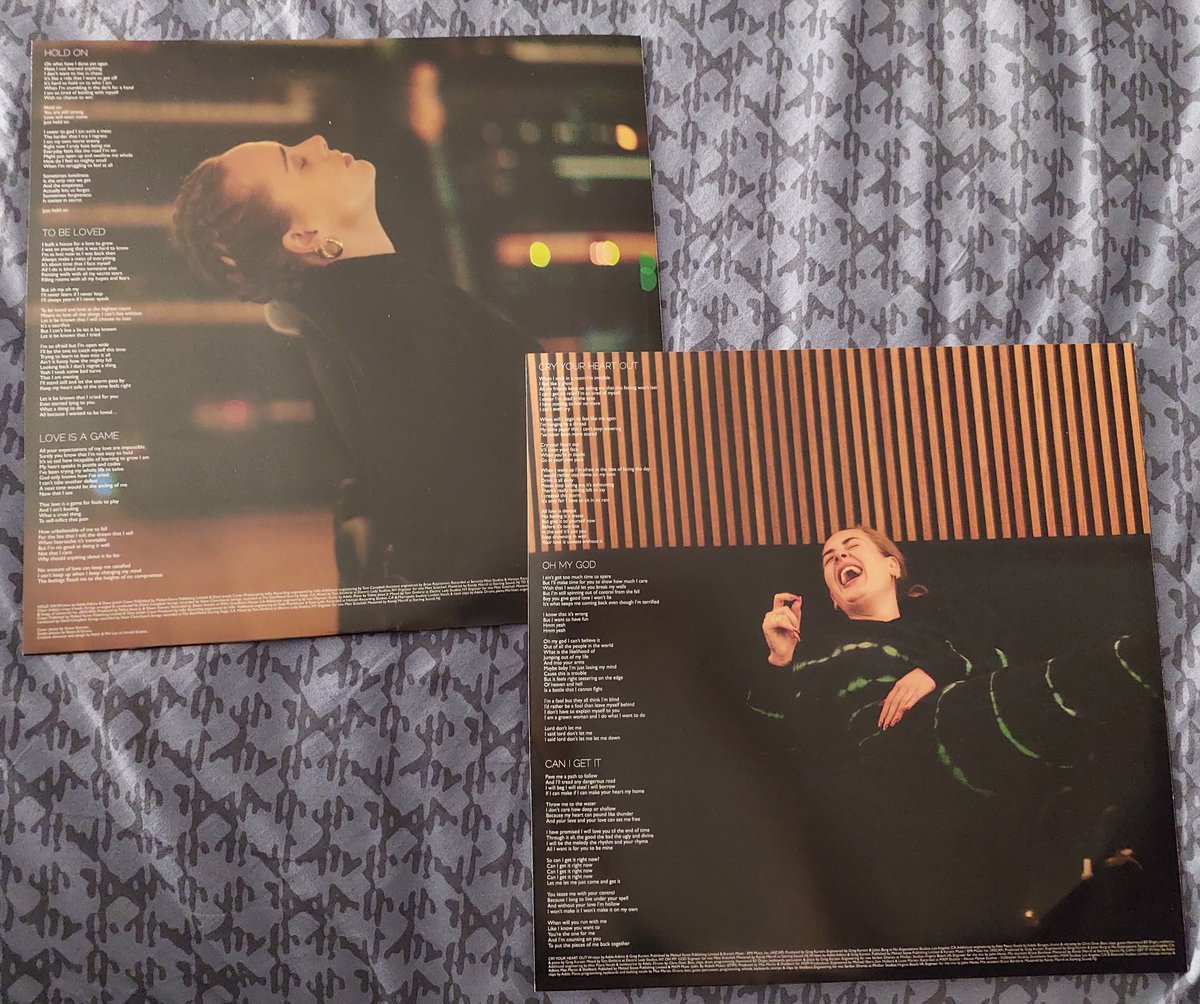 JaviSnower's tweet photo. Por fin el nuevo álbum de Adele!!!
En la edición vinilo transparente 😍
#Adele30 ✨@AdeleAccess @Adele_Espana @Adele_Spain https://t.co/egDfc0re2Z