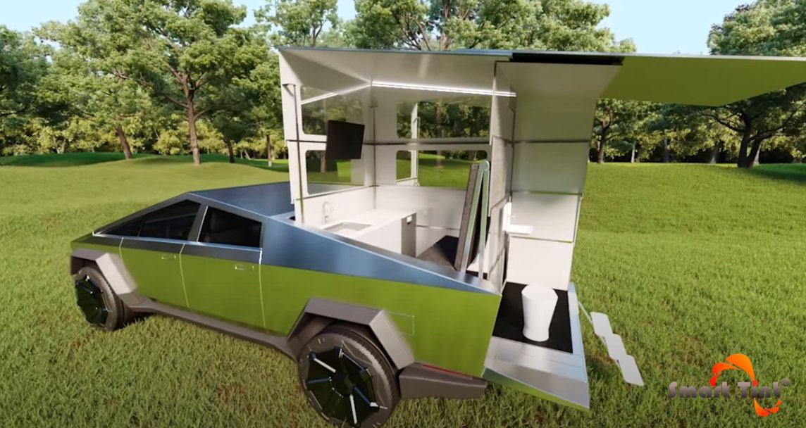SmartTint's tweet photo. Genuine Smart Tint is utilized on this Tesla Cyberlandr” by @SmartTint on #Vimeo https://t.co/piSS9qeyqM
Pop-up camper revealed for Tesla Cybertruck using our Smart Tint®!🚙
https://t.co/vyONtjfyav
#tesla #cyberlandr #smarttint #switchablefilm https://t.co/wm9LDkNb8P