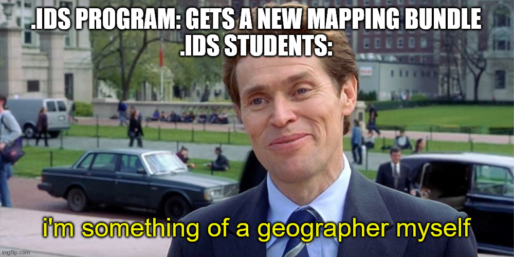 Stick your pin in the map for the IDS program’s proposed new bundle: digital mapping!