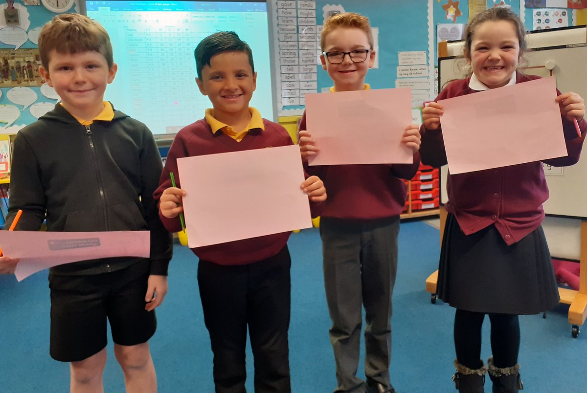P4and3MrsM's tweet photo. First time full scores on our Beat That Challenge today.
Happy children and a proud teacher.
#andrell
#bigmaths https://t.co/hFnhzeZjOV