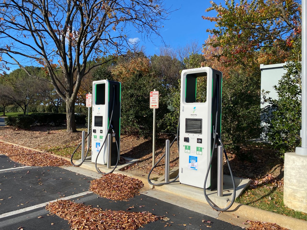 PlugInNC's tweet photo. We're down to needing just 23(!) license plate applications, so we're getting up another round of flyers at local charging stations. Fill one out for yourself at https://t.co/LlKcYC1Fkv! https://t.co/yHITE378xW