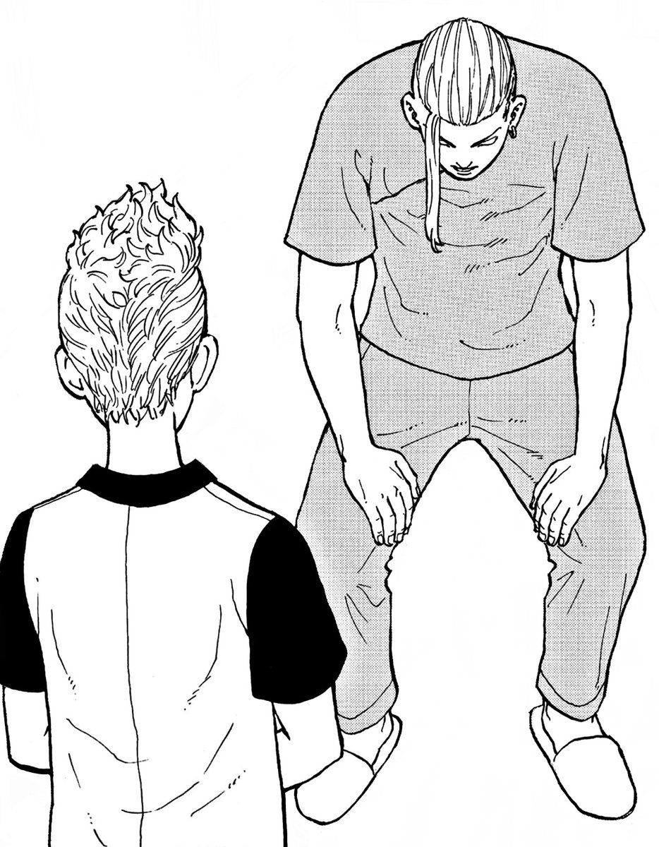 chaedalee's tweet photo. takemichi + draken wallpaper #takemichi #draken #TokyoRevengers #manga https://t.co/7hGrVYFTPQ