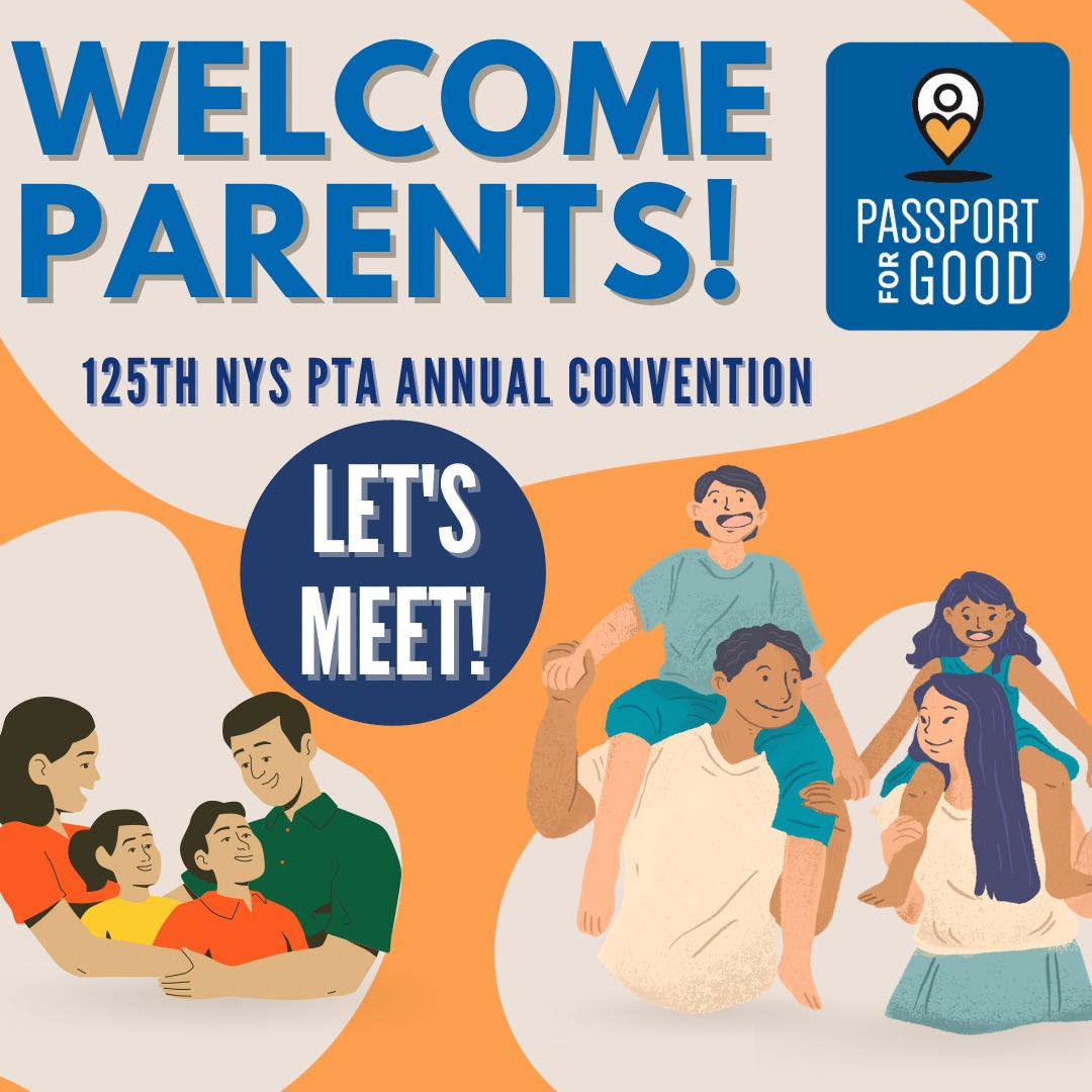 We’re excited to meet with you <a href="/NYSPTA/">NYS PTA</a>!

Passport For Good is proud to be virtually attending the NYS PTA’s 125th Anniversary Convention!

Stop by our virtual booth! Click the link below to join us this weekend!

nyspta.org/passport-for-g…

#nyspta #studentengagement #doinggoodhere