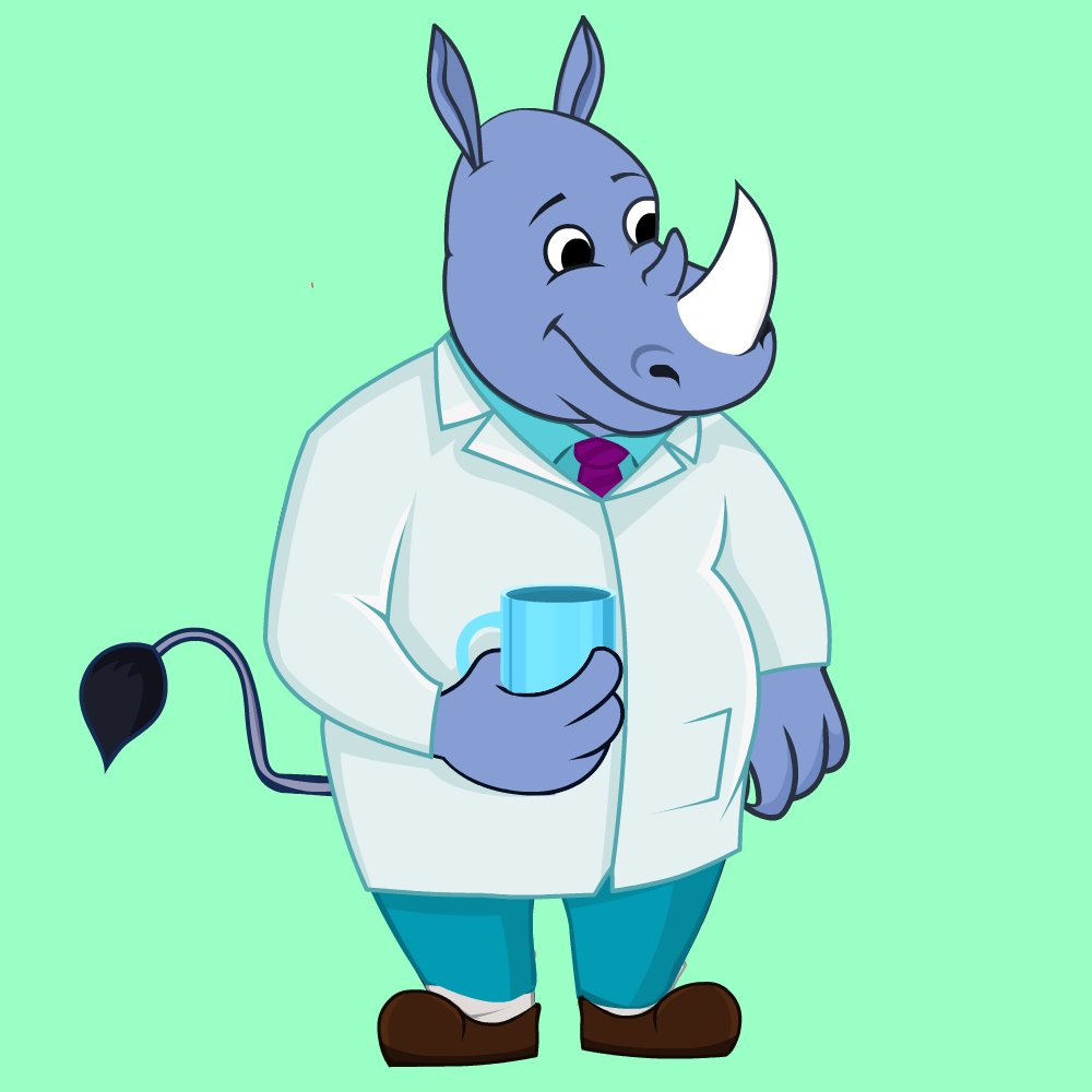 RhinoverseNFT's tweet photo. Our lab technician says hi to Solana #NFT community

#SolanaNFT   #Solanaszn   #NFTCommunity   #NFTdrops https://t.co/1I6qiDapR8