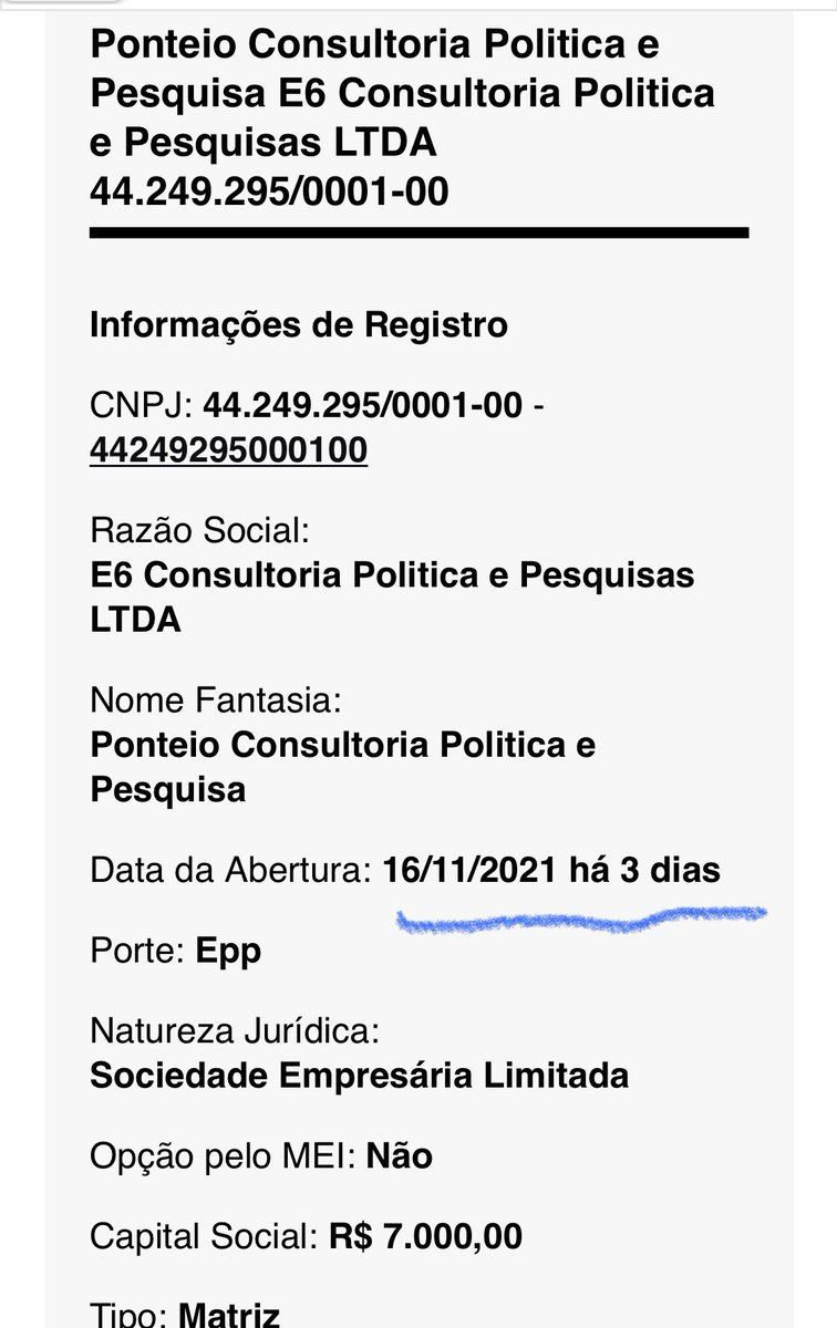 iaragb's tweet photo. Empresa de pesquisa que abriu há 3 dias⁉️

É só sucesso‼️ https://t.co/UXq6gxV3WJ