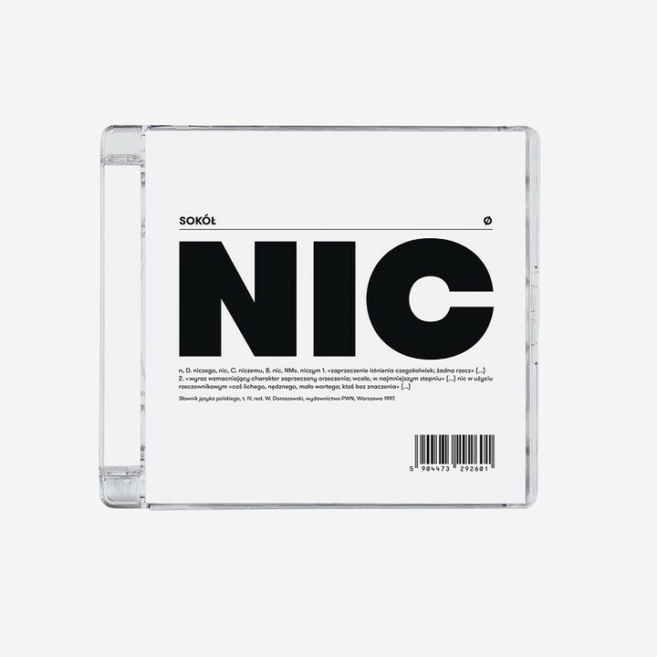Album dostępny wszędzie, ale to NIC. 

#Sokół #NIC #album #newalbumalert #premiera #hotnews #wojteksokol #sonymusicpoland instagr.am/p/CWd9R2NINDS/