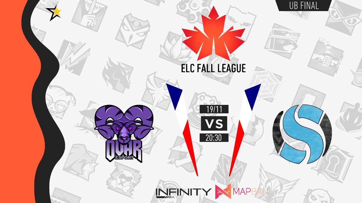 MATCHDAY ! R6 🔫

Aujourd'hui nos joueurs affronte la <a href="/spliceesport/">𝙎𝙥𝙡𝙞𝙘𝙚 𝙚𝙨𝙥𝙤𝙧𝙩</a> pour la finale d'ELC Fall League ! 

🕓 20h30 avec <a href="/ZironYouu/">NeedONE l Clément "Ziron"</a> au cast 

On t'attend pour souvenirs tes joueurs préférés ! T'a juste à cliquer sur le lien 😉
twitch.tv/spliceesport

#OvarBooké 🐐 #VagueOvar 🖤💜