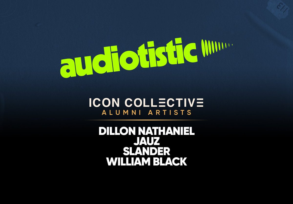 iconcollective's tweet photo. The #ICONfam is going to be tearing up the stage at this weekend's @audiotisticfest in the Bay Area 🔥 Congrats to these talented alumni- we can't wait to watch you crush it! https://t.co/fslYvXqJlj