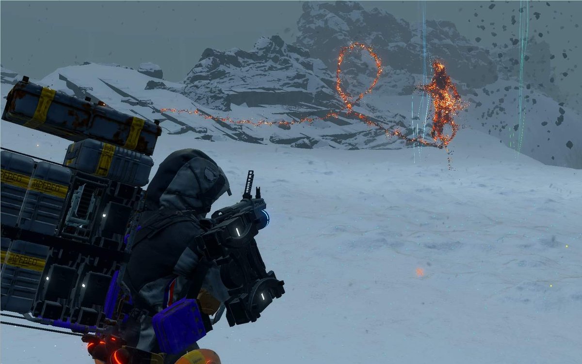 CosmicClaireA's tweet photo. 🔥 Firey Friday! 🔥
Here's some flaming red #BTs!
Taken in #DeathStranding
#DeathStrandingPhotoMode #KojimaProductions #VirtualPhotography #ThePhotoMode #gameshots #VPGamers #beachedthings https://t.co/aW2q3DxWlN