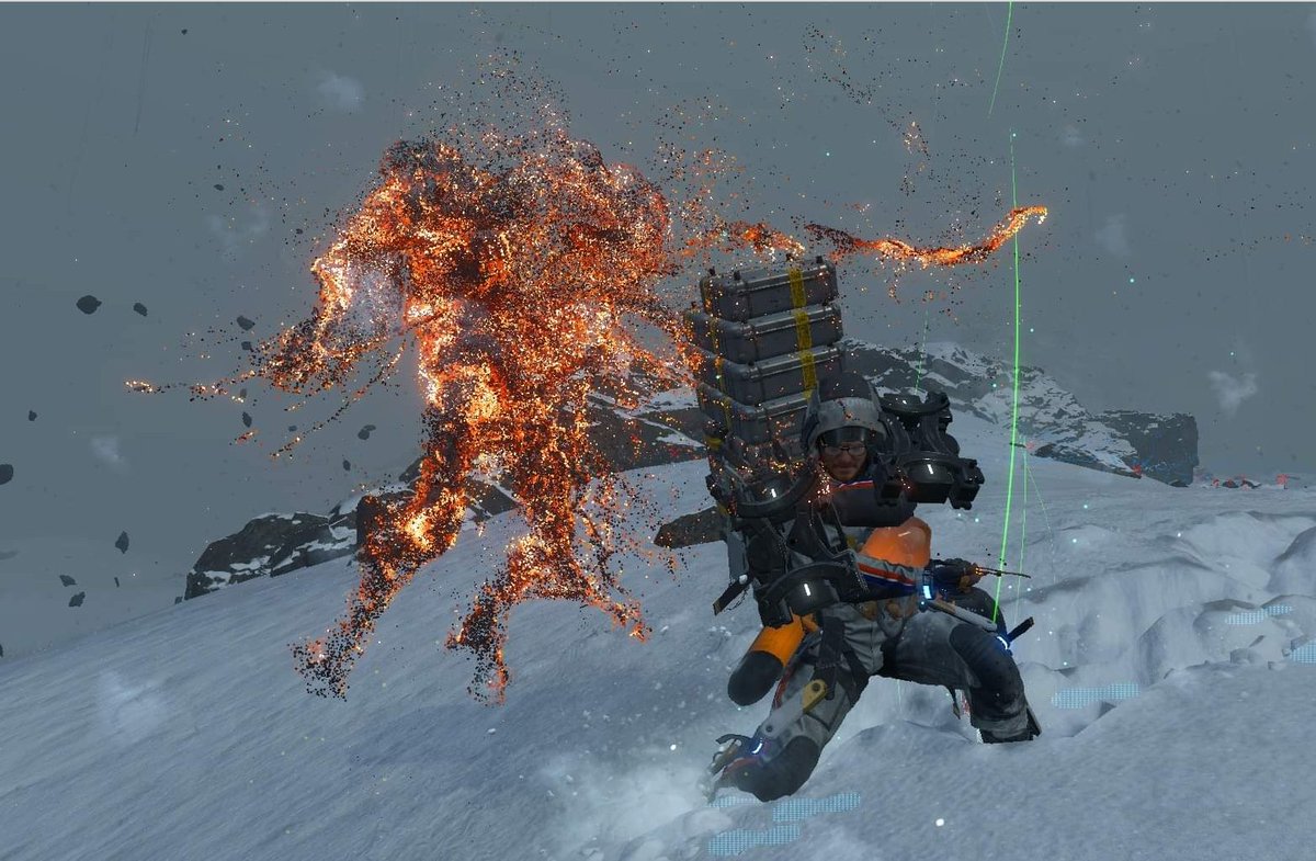 CosmicClaireA's tweet photo. 🔥 Firey Friday! 🔥
Here's some flaming red #BTs!
Taken in #DeathStranding
#DeathStrandingPhotoMode #KojimaProductions #VirtualPhotography #ThePhotoMode #gameshots #VPGamers #beachedthings https://t.co/aW2q3DxWlN