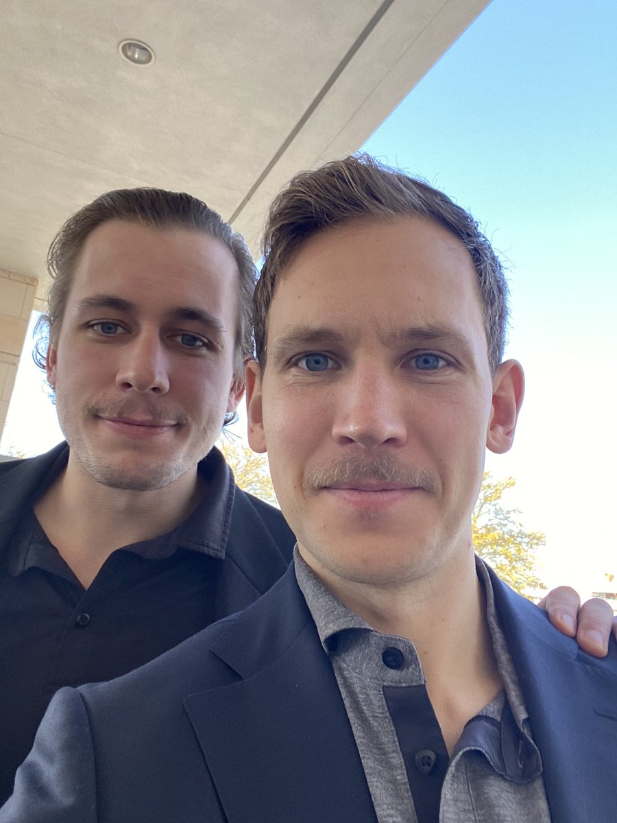 Us <a href="/griffinshockey/">Grand Rapids Griffins</a> players have been growing terrible mustaches this month in support of <a href="/Movember/">Movember USA</a>. You can support us in donating to our team and personal pages at us.movember.com/team/2419395