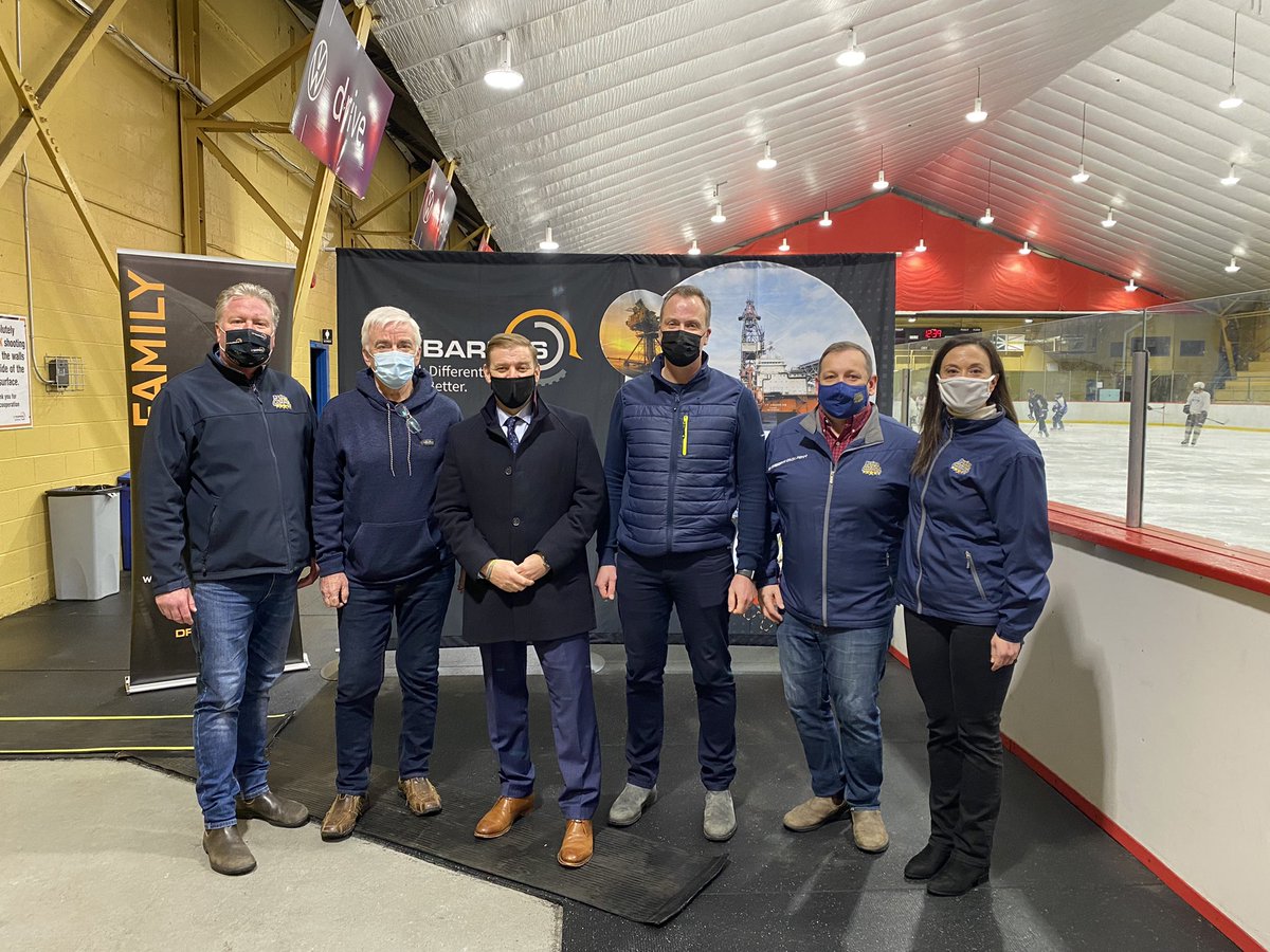 df_barnes's tweet photo. Exciting day for us! Community partnership with @AvalonCeltics. Looking forward to many years of minor hockey at #DFBarnesArena https://t.co/7lhPm4GFyY