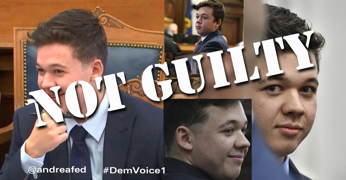OverXposed1's tweet photo. Thanks to the Rittenhouse jury:

White kids were shown they can buy illegal guns and kill people and with a Good Kavanaugh cry...

You walk free. 

#WhitePrivilege in this country is pathetic. 

#DemVoice1 https://t.co/DYDZfoBHgY