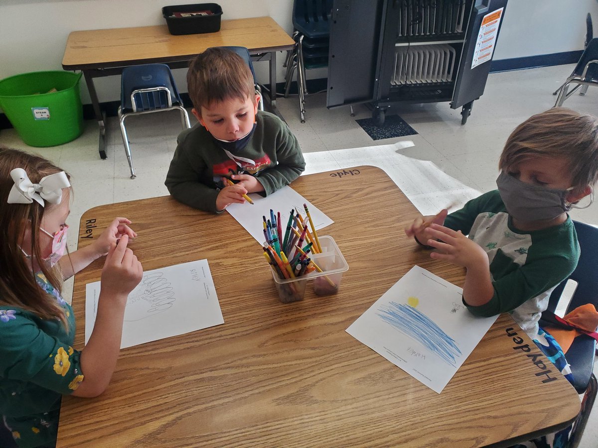 Beach_GRT's tweet photo. Kindergarten students made some self discoveries on how to find courage to overcome something they are scared of just like Jabari. #SEL #findingcourage @SheltonParkES @roarin4thePark @sheltonparkAP https://t.co/Hi23JcTdmP
