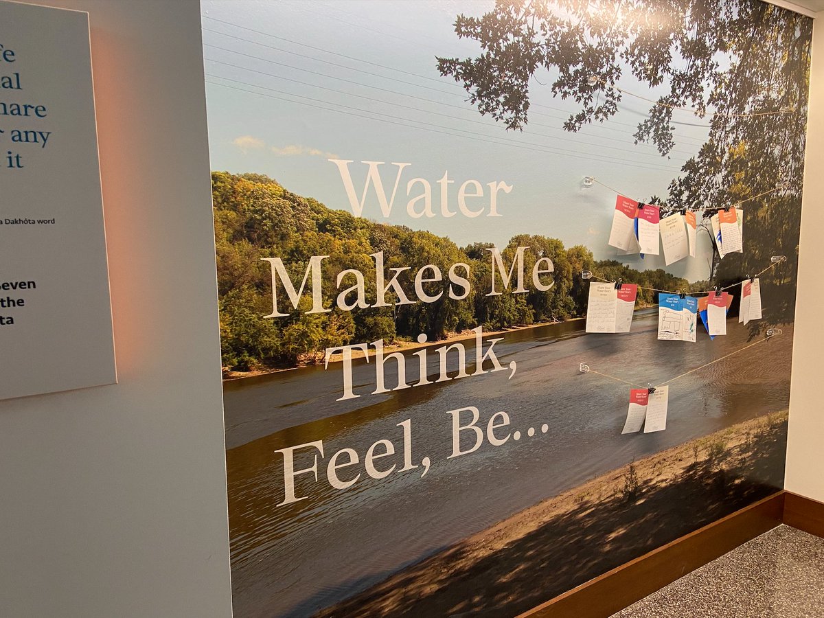 oteUMN's tweet photo. November is Native American Heritage Month, and one thing we recommended you do is check out the “Why Canoes?” exhibit at Northrop.

“Why Canoes?” is on display for the rest of this semester. Head up to the Northrop Gallery soon to immerse yourself in this beautiful exhibit! https://t.co/C9fmppKbMU
