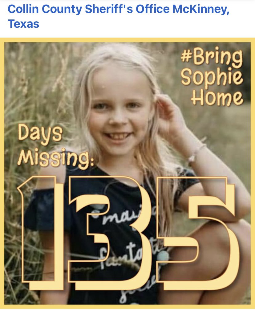 VerigoKennLove's tweet photo. @MissingKids @collincountyda @CACCollinCounty @FriscoPD #MISSING #SophieLong #MissingInTX allegedly a parental abduction by a noncustodial father who the court deemed dangerous to his child(ren).. What if this was your child? #BringSophieHome https://t.co/itAsFZdQch