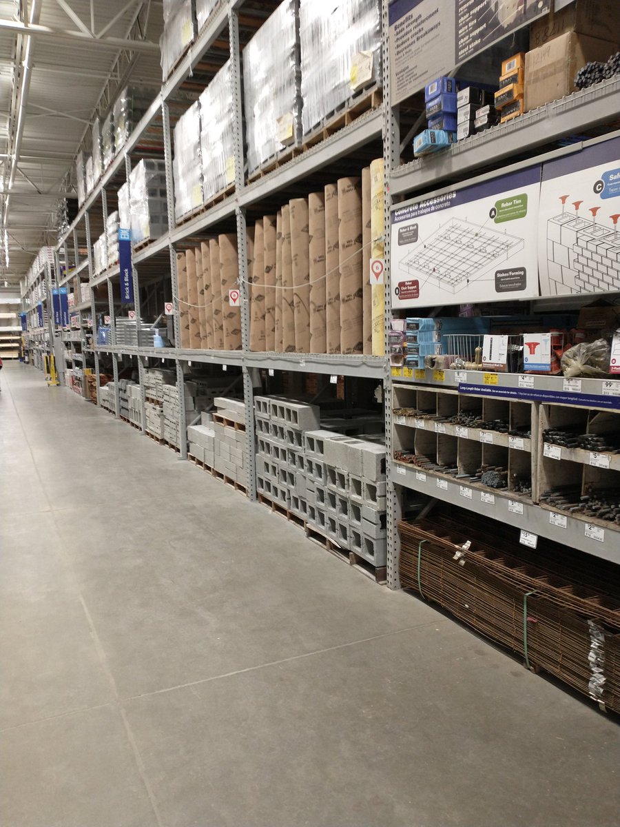 chrisad03229198's tweet photo. Packed out joint compound,Hem fir concrete and block!  Crushing sales plan in lumber in Cape May!  Lowe's Store 1861 ready for business! https://t.co/s7lyveYYb8