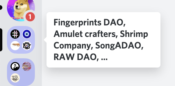 1ofthemanymatts's tweet photo. i took all my DAOs and put 'em all in a group https://t.co/JEpL7hRNwi