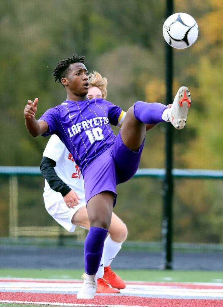 LHSBuffSoccer's tweet photo. Congratulations to our team captain Yohanna Maonewa on being named Player of the Year in the Buffalo League and making the All WNY Small School list. https://t.co/51pyeeMRas