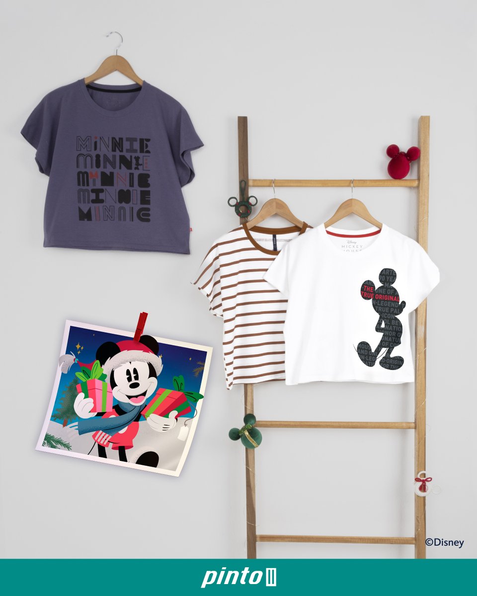 pintoEcuador's tweet photo. Mickey y Minnie 🤩 tu compañía perfecta en todo momento!
$19.99 🖤Camiseta Manga Incluida Mujer
Descubre toda la colección en tiendas a nivel nacional y en https://t.co/s6ObWcElDk
#mickeymouse #minniemouse #DeNuestraFamiliaALaTuya
#PintoFamily #PintoLooks #BasicLook #ecuador https://t.co/Wy3qSJruKj