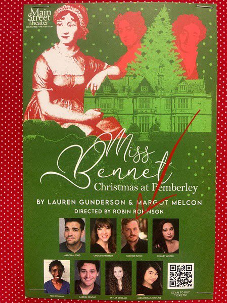 Have any holiday theatre plans? Go see Connor Flynn, former AHS Theatre student class of '14, at Main Street Theatre! 🎭
