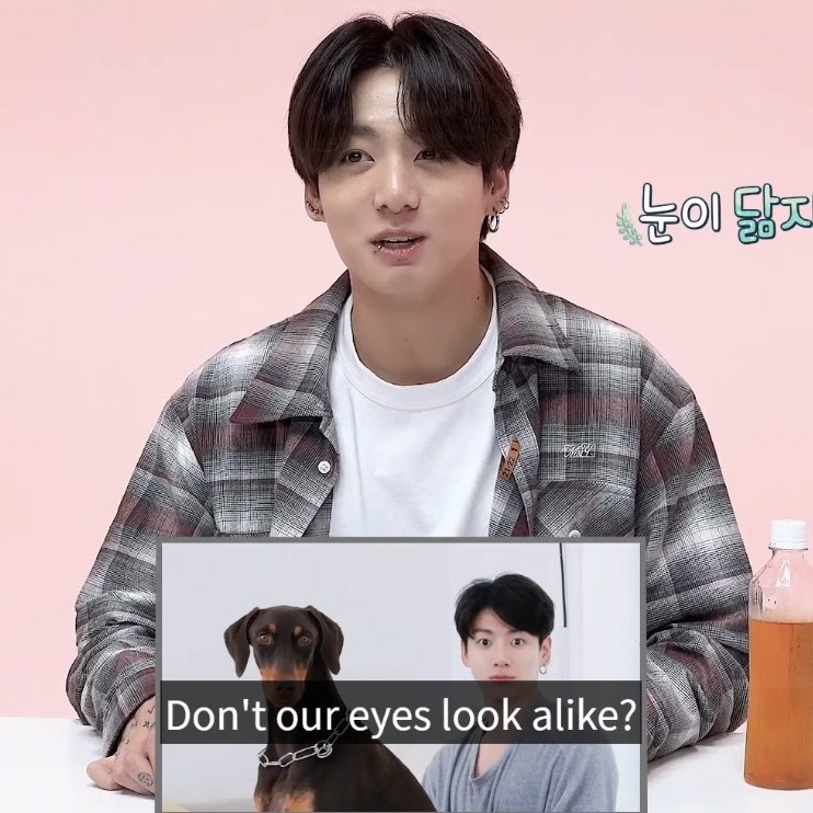 btsargento's tweet photo. 🐰; ¿No se parecen nuestros ojos?

koo + bam = 🏡💜. @BTS_twt https://t.co/TmQ9ukE3pt