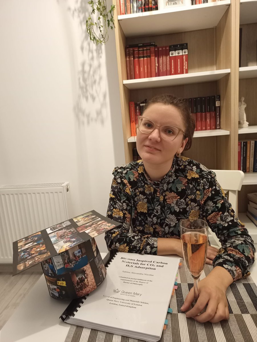 titiricigroup's tweet photo. Congratulations to @nicolae_sabina for successful passing her PhD viva @QMULSEMS ! Many thanks to the internal, -Paddy Cullen -and external examiners Camille @Petit_Group for their time and useful suggestions! https://t.co/zZ6Dj6YnCn