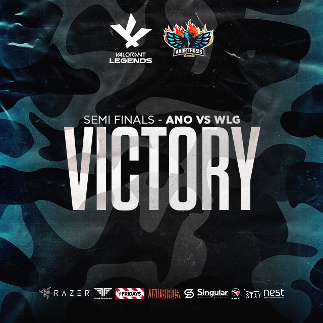 3-0 victory against <a href="/WLGgr/">WLGaming Esports</a>, and we are off to finals! ggwp 💙💪
Great job guys <a href="/eXampLVAL/">eXampL</a> <a href="/KhAVALORANT/">KhA</a> <a href="/TheowVAL/">TheoW</a> @laggercsgod <a href="/tsackk/">tsack</a>