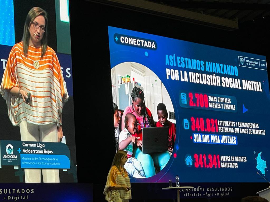 INRED (@inred_sas) on Twitter photo Cierre de unos días muy productivos, la ministra #TIC <a href="/CarmenLigiaV/">Carmen Ligia Valderrama Rojas</a> hace el cierre de #Andicom2021 anunciando que publicará los borradores para el espectro #5G <a href="/Ministerio_TIC/">Ministerio TIC</a> 📱📶🛰 <a href="/INRED_SAS/">INRED</a> #TICDondeNecesitas Cierre de unos días muy productivos, la ministra #TIC <a href="/CarmenLigiaV/">Carmen Ligia Valderrama Rojas</a> hace el cierre de #Andicom2021 anunciando que publicará los borradores para el espectro #5G <a href="/Ministerio_TIC/">Ministerio TIC</a> 📱📶🛰 <a href="/INRED_SAS/">INRED</a> #TICDondeNecesitas