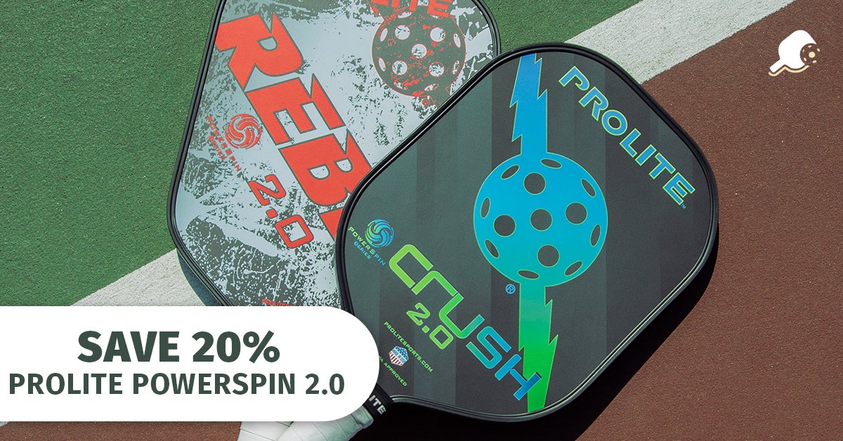 JustPaddles's tweet photo. Save an extra 20% on already discounted @prolitesports paddles (select blemished models) Become a "Rebel", "Crush" some pickleballs, and don't take on your "Rival" without these savings! #clicktocourt #justpaddles
Shop Pro Lite: https://t.co/KGQV4u17oc https://t.co/rnI0VbaUyS