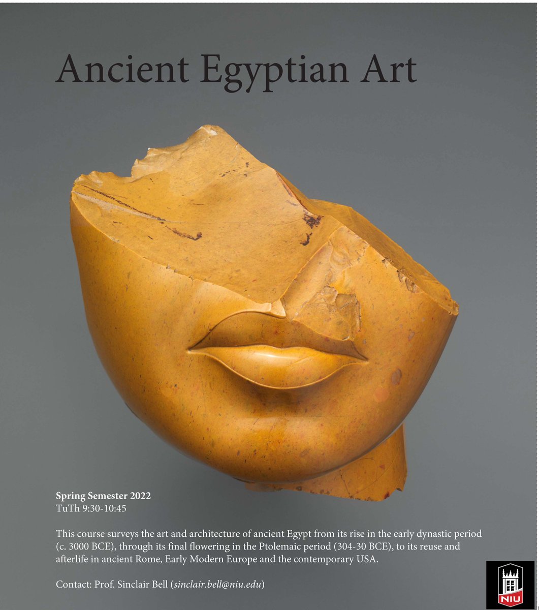 Join Professor @SinclairBell1 for ARTH 310 this spring 2022. Explore the art of ancient Egypt from the early dynastic period through the Ptolemaic.