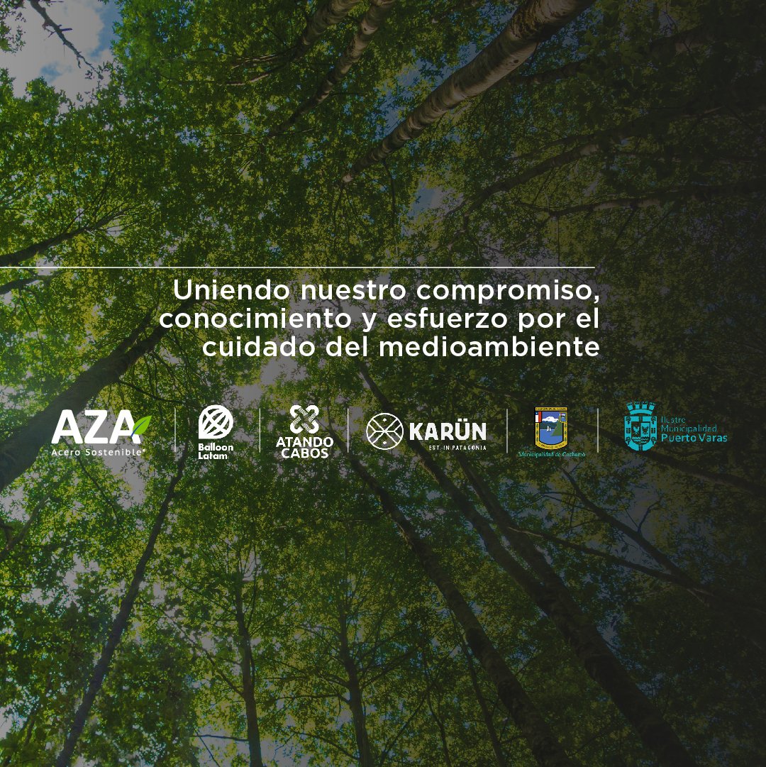 Grandes alianzas para cuidar nuestro planeta 🌱 🤝 
Junto a la Municipalidad de Cochamó y de Puerto Varas, además de importantes empresas, mantenemos viva la  #CampañaLimpiezaTerritorial, proyecto que busca potenciar el reciclaje y la economía circular en el sector.