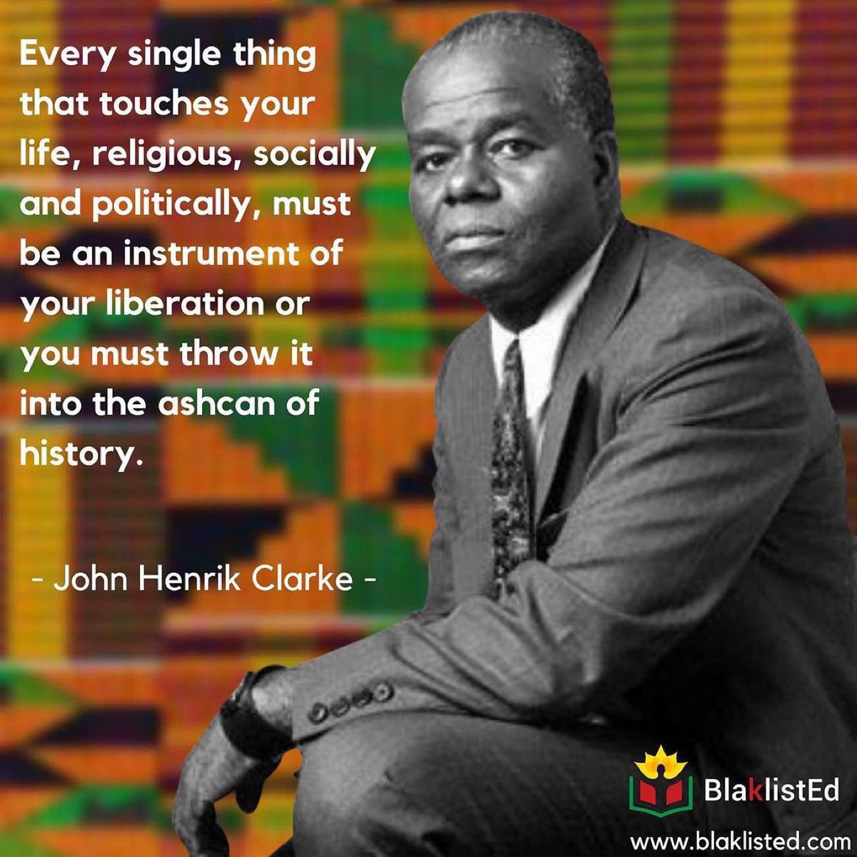 Get key ideas from bestselling books in 15-minute audio formats. 📚🎧 Download Free &amp; Subscribe, today at blaklisted.com

#JohnHenrikClarke #blaklistedapp #historian #blacknationalist #panafricanist #history #blacknationalism #panafricanism #africa #africanstudies