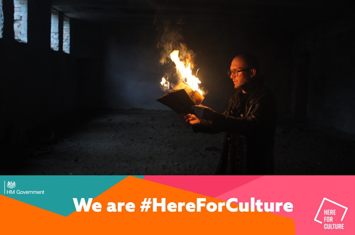 We were thrilled to hear we have received funding thanks to the government’s #CultureRecoveryFund so that we can continue to be here for you and #HereForCulture