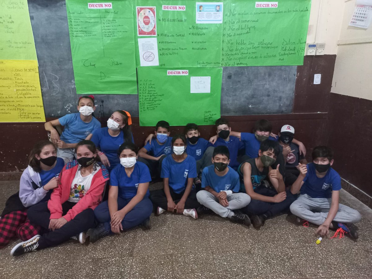 Escuela270's tweet photo. Jornada Nacional "Educar en igualdad y prevención y erradicación de la violencia escolar"
#SomosTanDistintosEIguales
@CGEMisiones @misioneseduca @ESIMisiones @Olgaferreyra10 https://t.co/Jk6e0OECtH