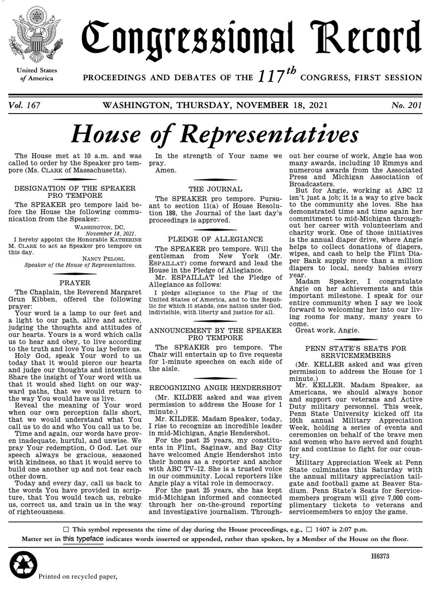 TheZignal's tweet photo. The Congressional Record for 18th Nov 2021 has been released & contains more amendments to the #UAP language. It is now #SA4810.
Congressional Record: https://t.co/B7e0sx6s6o
SA4737 & SA4810 Comparison: https://t.co/9GK81ieWuM
#GillibrandAmendment https://t.co/BprGKHvo8o