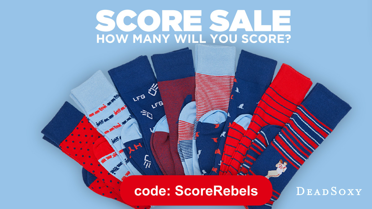 jasondsimmons's tweet photo. @Lane_Kiffin 

Can you please ask @Coach_Leb to score some points this weekend?

The people need their gameday socks. 

-
At the end of Saturday's game, @DeadSoxy will match the number of points we score as a discount - max 60% off. 

#scorefromfar
#scoresale
#cometothesip https://t.co/jRoUxn5c87