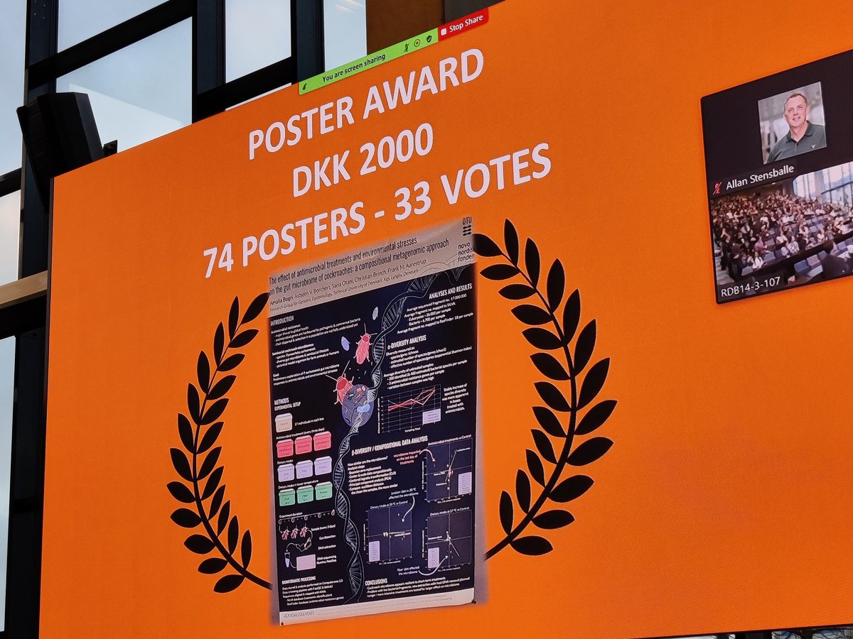 pat_munk's tweet photo. Thank you for a nice @ELIXIREurope conference in Aalborg. Was good to see so many again. Also congratulations to @AmaliaBogri for winning best poster. Deserved! https://t.co/kDZmptYxcj
