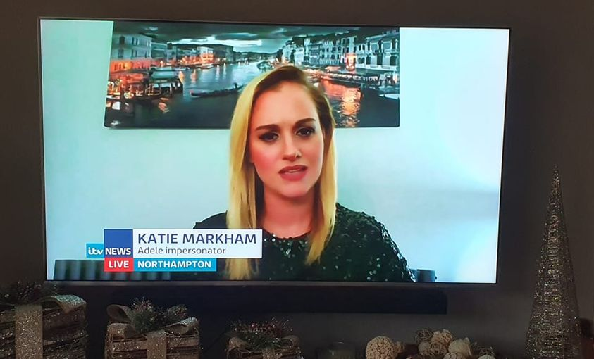 KTStarUK's tweet photo. Was on #ITV News today talking about the new @Adele album. Lots of radio and TV but all good fun. Should be in The Sun Online tomorrow for a photoshoot. I have the new #Adele album on repeat all day! How is everyone else's day going?? πβ€οΈβ€οΈ
#adele30 #adeletribute #daydreamers https://t.co/a7P68KvJF1