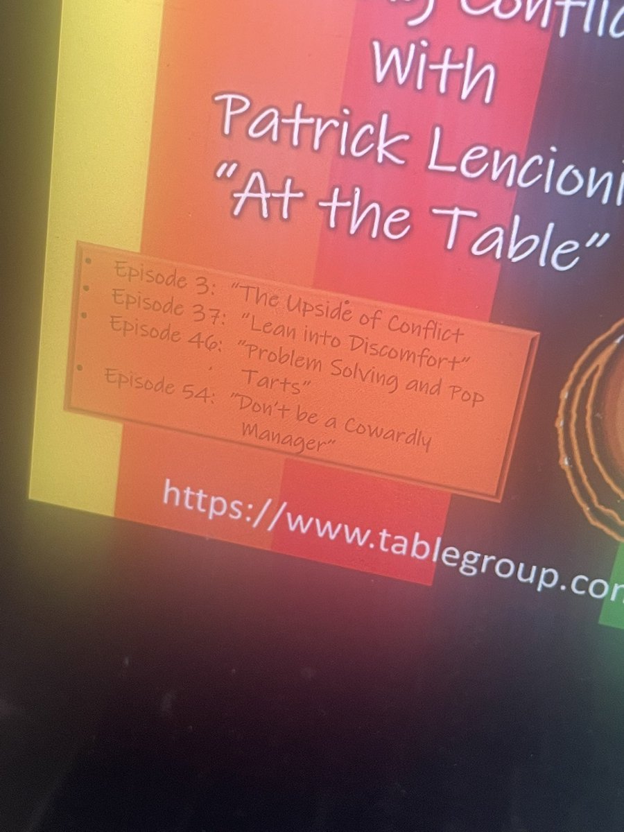 My fellow leaders, I encourage you to Lean into discomfort! There is POWER in productive conflict ✊🏽 #ALE #SalisburyUniversity another GREAT DAY <a href="/RonSiersJr/">Ron Siers, Jr., PhD, MPM</a>! 

Get into this Podcast 🤗
