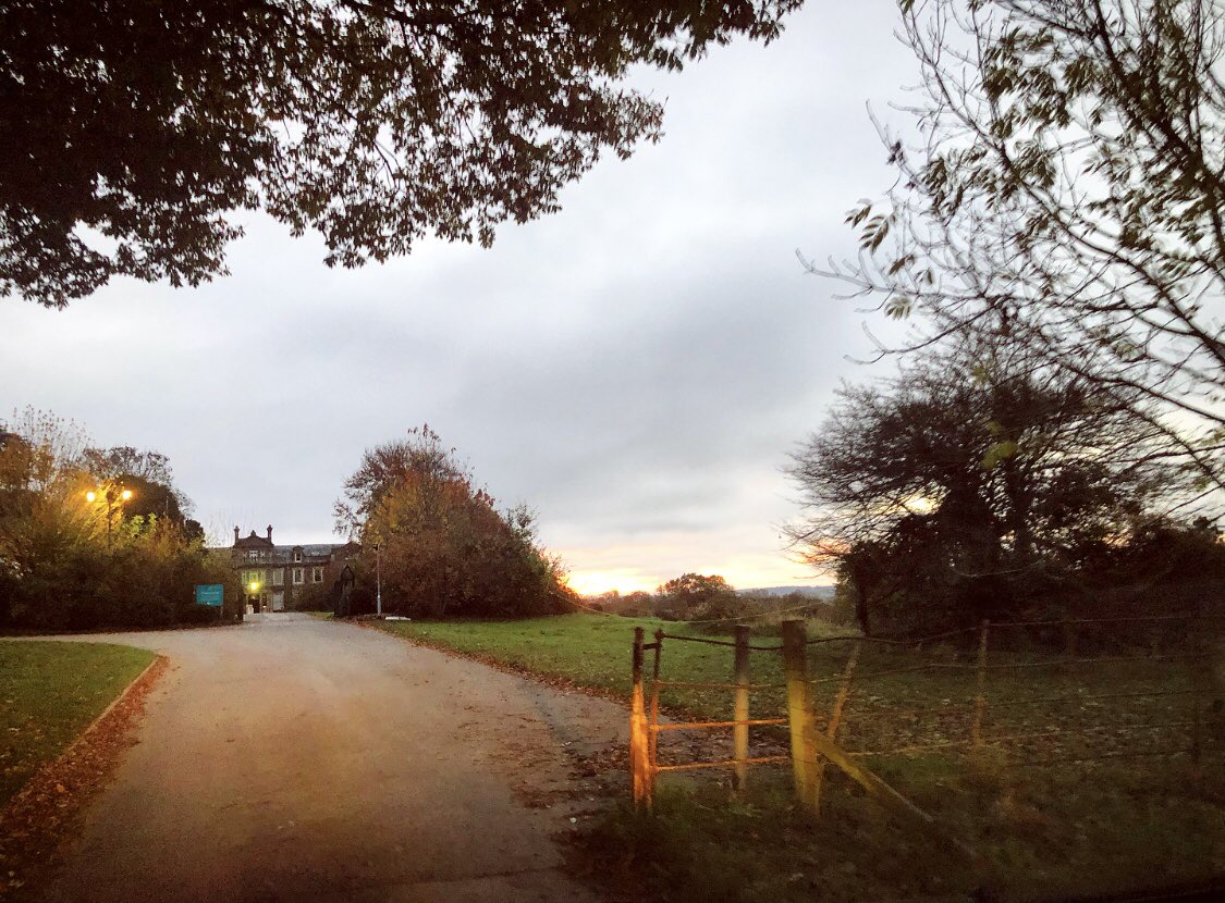 This was the morning welcome for Day 1 of <a href="/HestercombeGdns/">Hestercombe Gardens</a> Christmas Market, a stunning sunrise, followed by a wonderfully festive day.
Back again tomorrow for day 2

#GettingFestive #ChristmasShopping