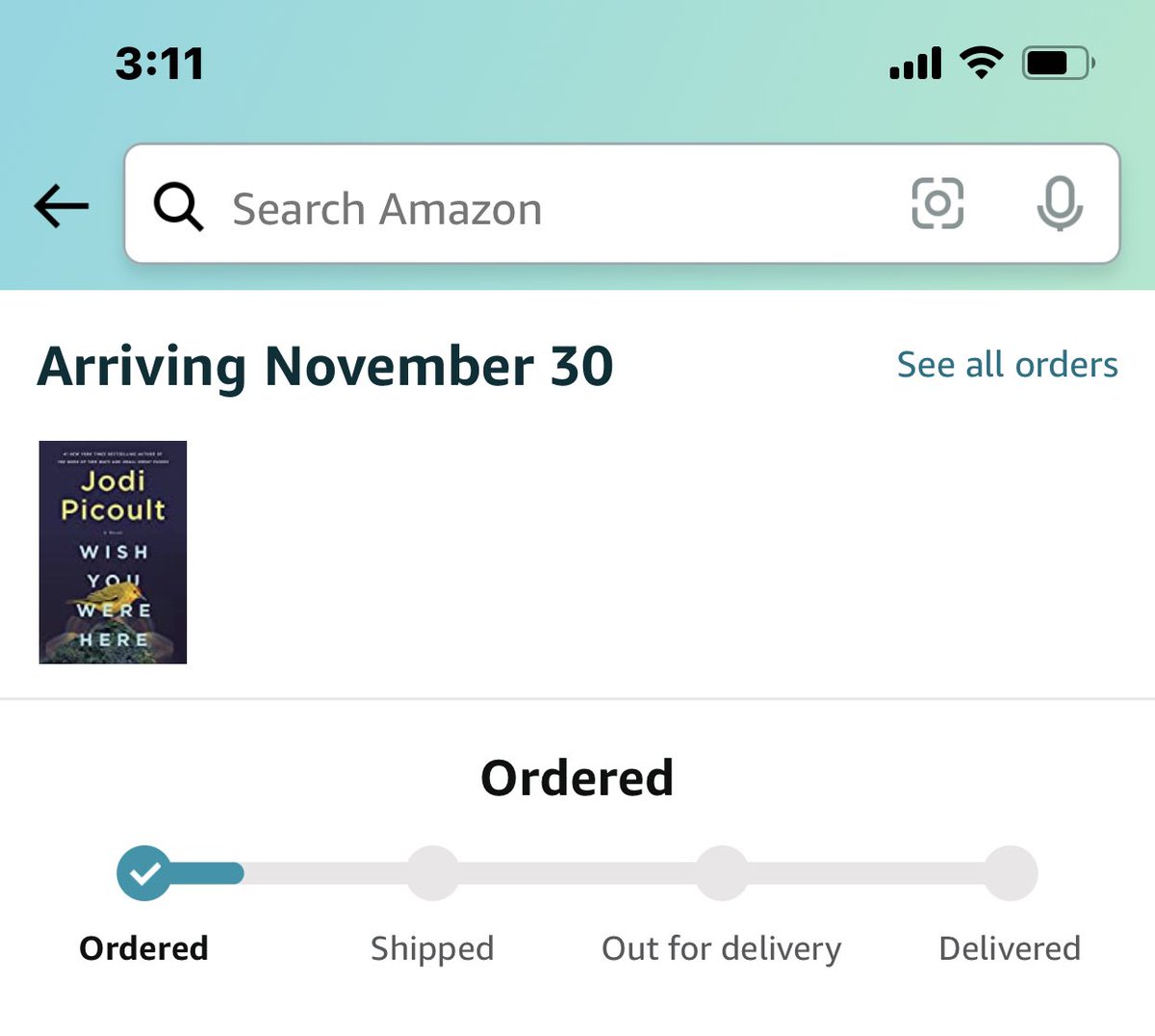 wendyladynj's tweet image. Can’t wait to get your new book!! #loyalreader 🙂♥️