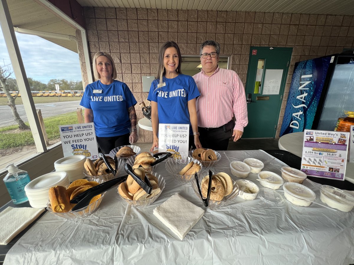 @HCSDsuper (@hcsdsuper) on Twitter photo Many thanks to the United Way of Hernando County for hosting breakfast for our drivers this morning. Each year, you recognize this hard-working team and it is appreciated! Thanks to Centennial Bank for your sponsorship! <a href="/MY100BANK/">Centennial Bank</a> #LiveIt Many thanks to the United Way of Hernando County for hosting breakfast for our drivers this morning. Each year, you recognize this hard-working team and it is appreciated! Thanks to Centennial Bank for your sponsorship! <a href="/MY100BANK/">Centennial Bank</a> #LiveIt