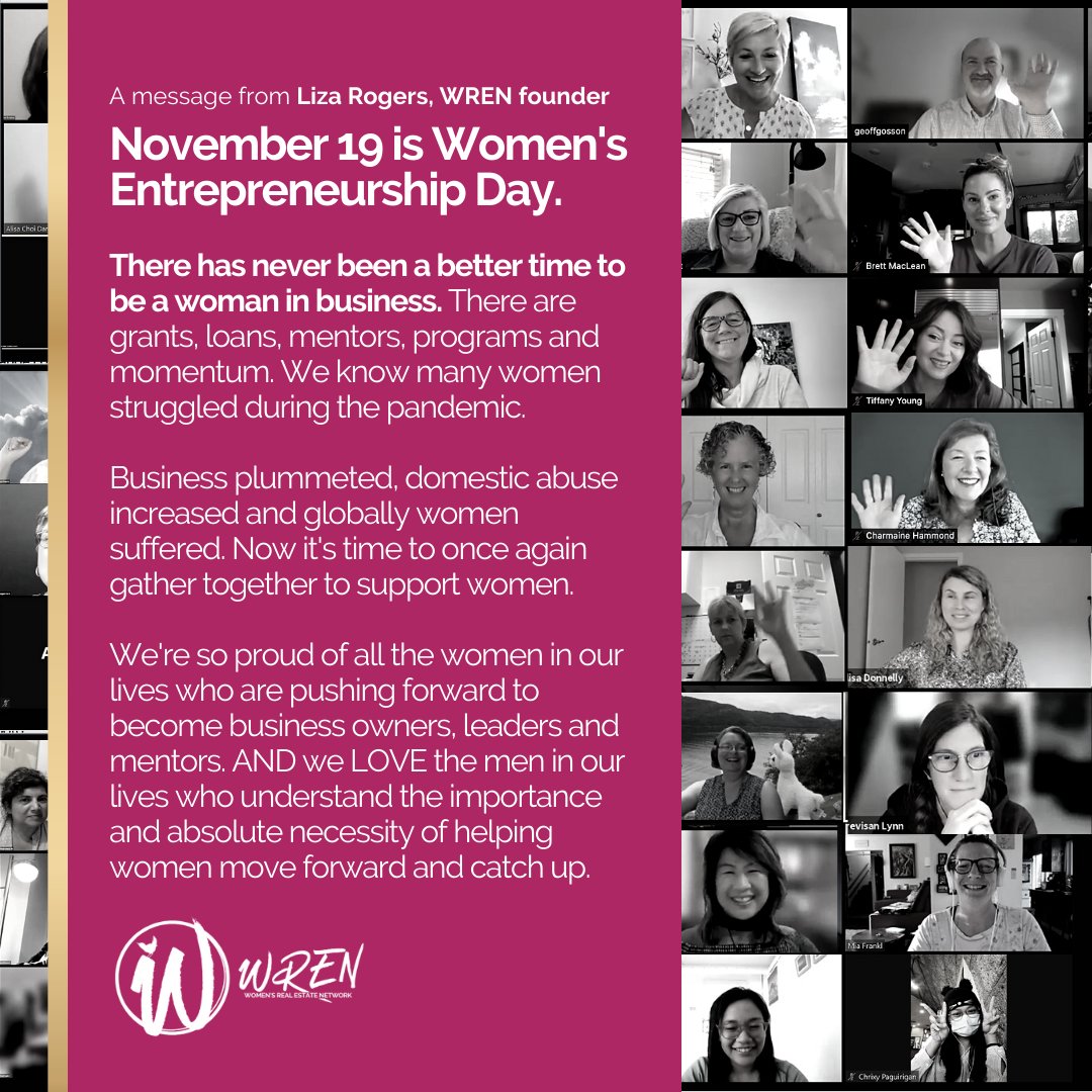 Happy Women's Entrepreneurship Day! #ChooseWomen