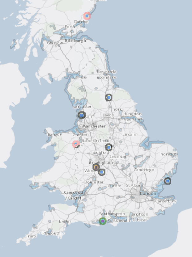#LetsTalkChickens More bad news I am afraid. In the attached picture you will see that H5N1 avian influenza is widely distributed in Great Britain. Do not walk infection into your flock. Suspect Notifiable disease ring 03000 200301  Dead wild birds ring 03459 335577