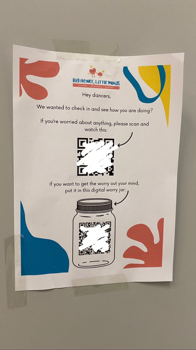 bigheartwl's tweet photo. Doesn’t look like much, but this gives dancers at #fusionstudios an outlet for their worries. Judgement/shame free, their voice, their choice. It’s also anonymous! Also, a link to a video about why they should talk about their worries & choose trusted adults! #westlothian https://t.co/r8Mz8fifl2