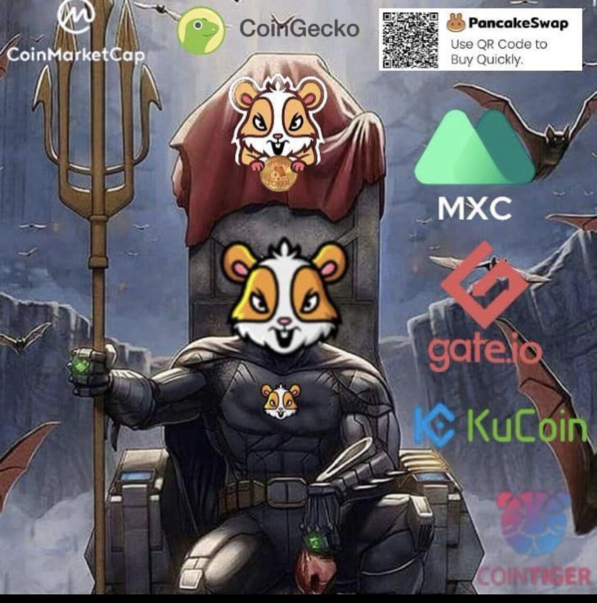 hammstercoin's tweet photo. Hamster 🐹 geliyor gönlümün efendisi 👑 https://t.co/8Rw0DMHCM8