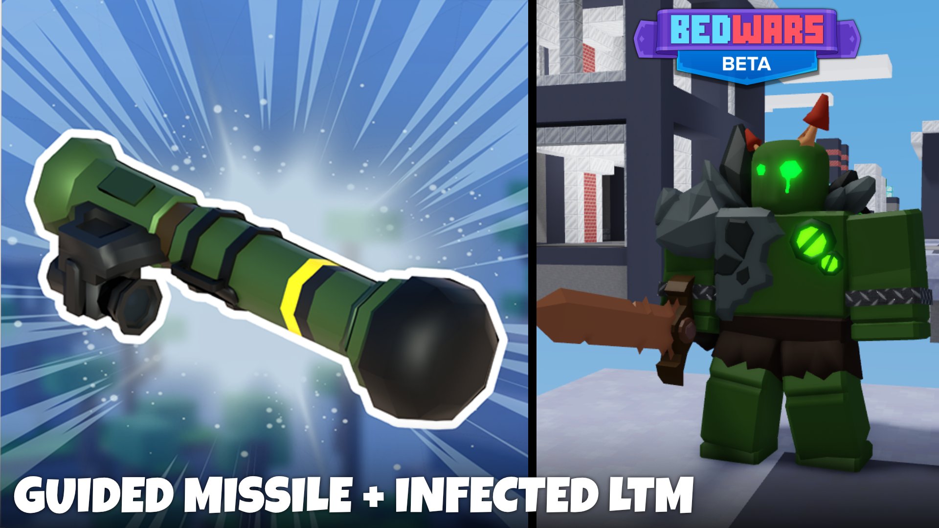 Roblox BedWars on X: New update is live! 🚀 Guided Missile