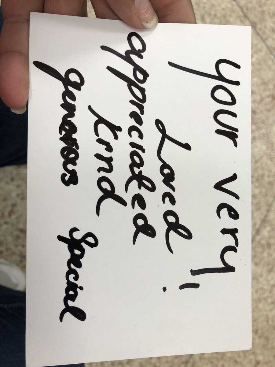 Thank you so much for our gifts from the <a href="/ShotwellMS_AISD/">Shotwell Middle School - Aldine ISD</a> Random Acts Of Kindness group! We really appreciate it!